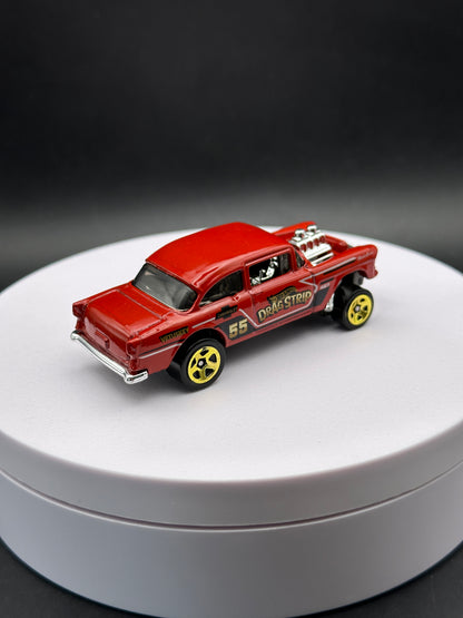 HOT WHEELS - 55 CHEVY BEL AIR GASSER (2018) HW CAR MEET 5 PACK - LOOSE