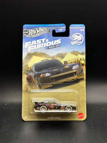 HOT WHEELS - HONDA S2000 (2026) - SILVER SERIES - FAST AND FURIOUS RACE OFF SERIES 4/5