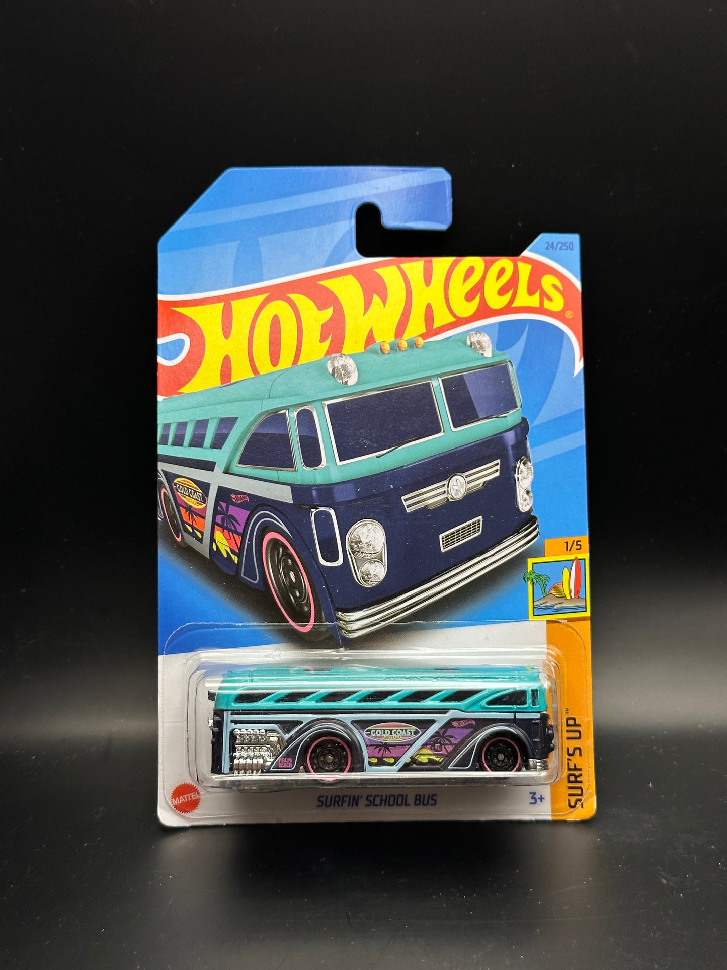 HOT WHEELS - SURFIN SCHOOL BUS (2023) - HW SURFS UP 1/5