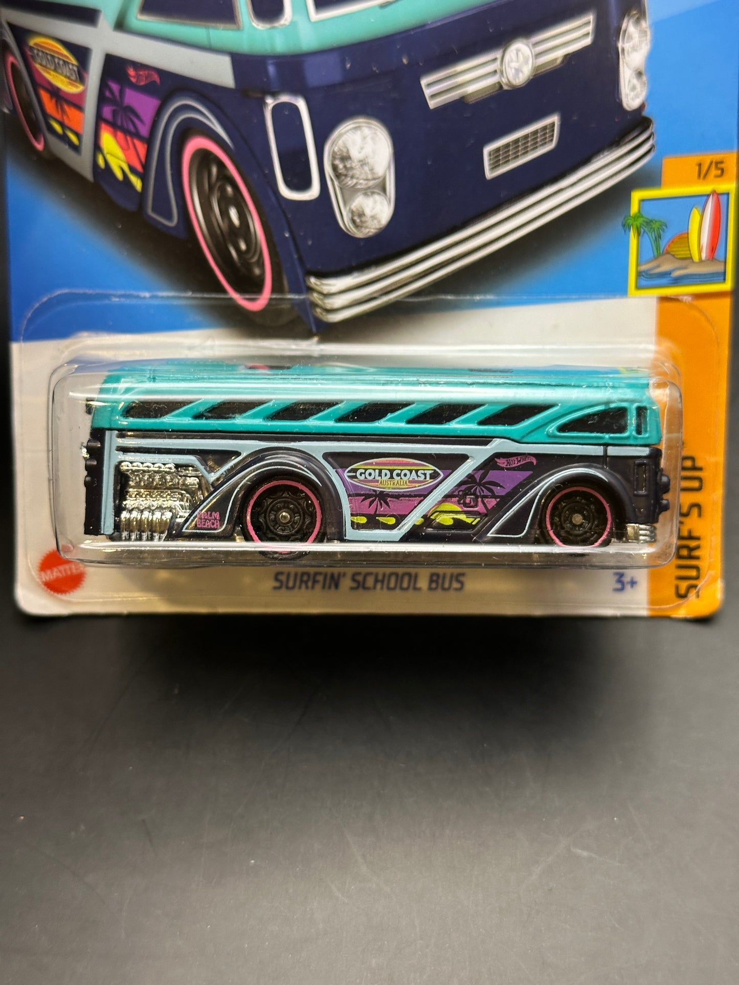 HOT WHEELS - SURFIN SCHOOL BUS (2023) - HW SURFS UP 1/5
