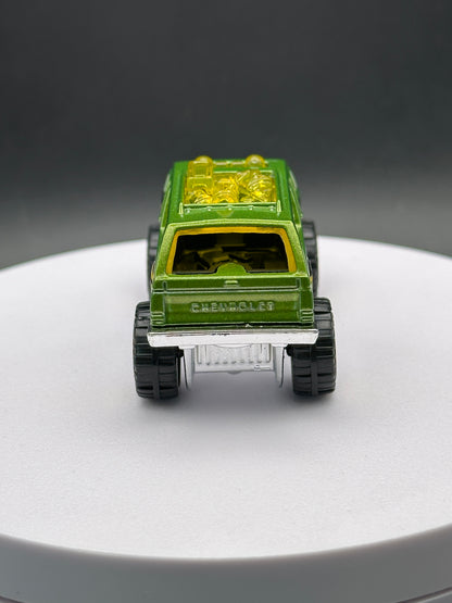 HOT WHEELS - CHEVY BLAZER 4x4 (2018) - SILVER SERIES - 100 YEARS OF CHEVY TRUCKS SERIES 5/8