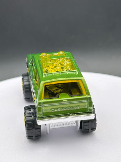 HOT WHEELS - CHEVY BLAZER 4x4 (2018) - SILVER SERIES - 100 YEARS OF CHEVY TRUCKS SERIES 5/8