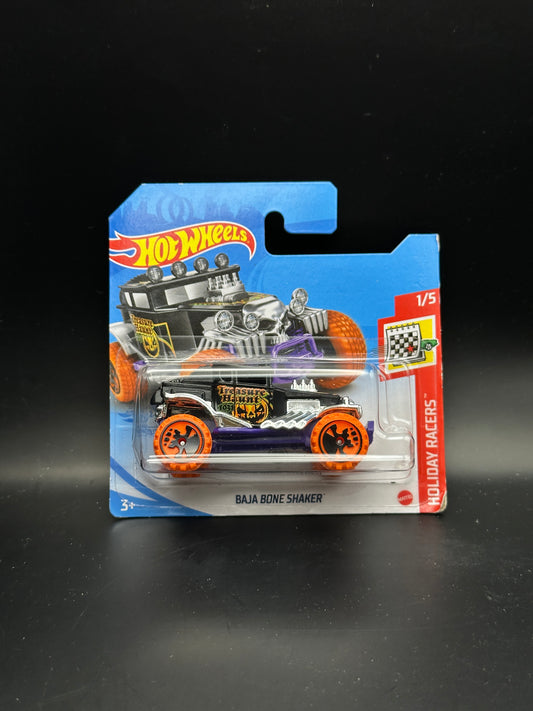 HOT WHEELS - BAJA BONE SHAKER - TREASURE HUNT (2021) - HW HOLIDAY RACERS 1/5
