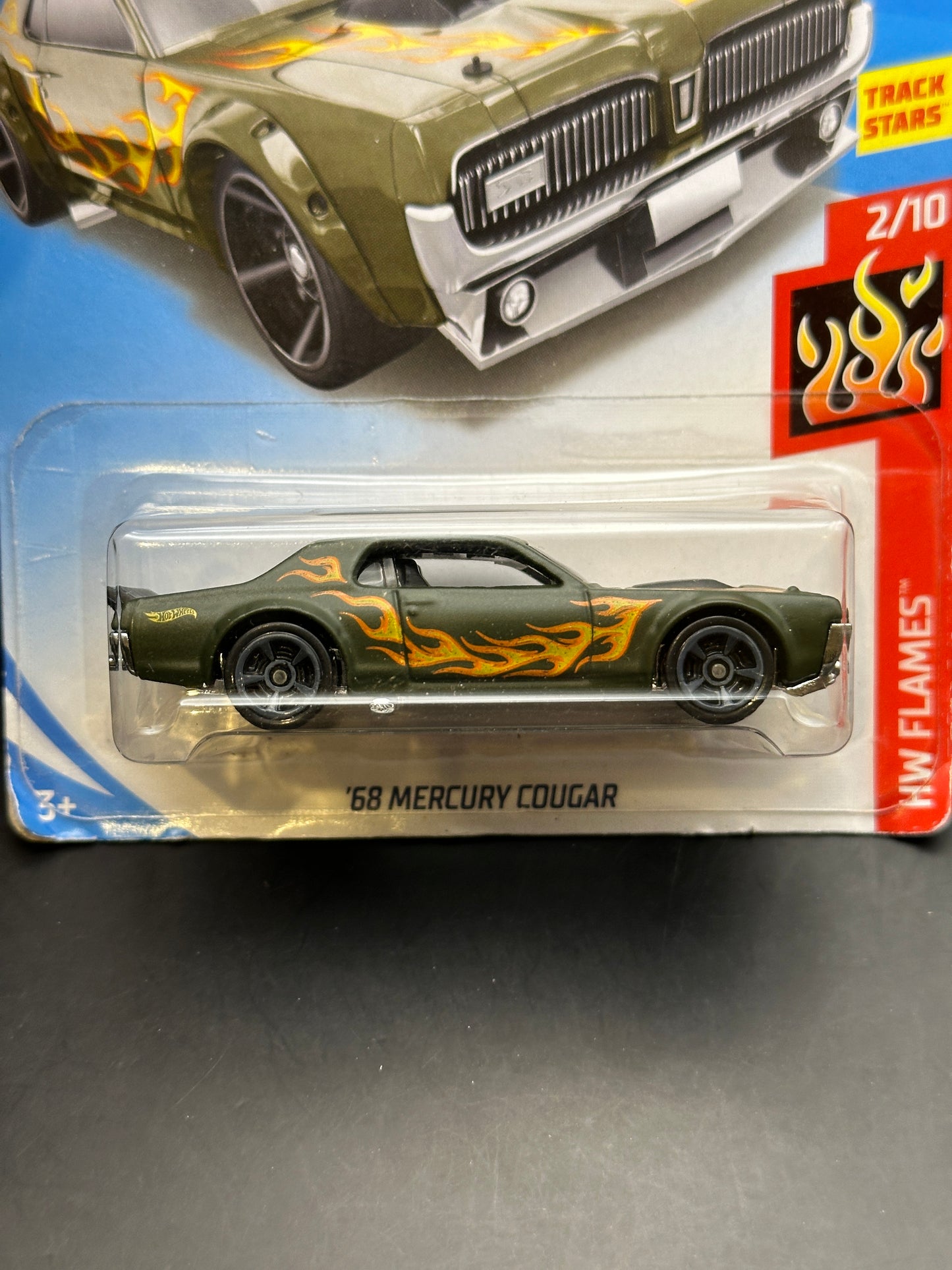 HOT WHEELS - 68 MERCURY COUGAR (2019) - HW FLAMES 2/10