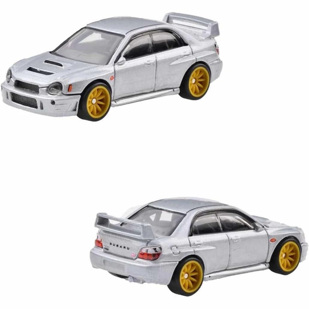 HOT WHEELS - SUBARU IMPREZA WRX - 16 SUBARU WRX STI (2023) - 2 PACK - PREMIUM / CAR CULTURE