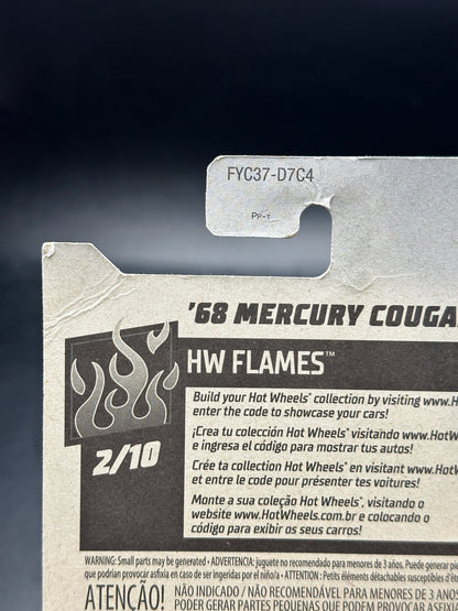HOT WHEELS - 68 MERCURY COUGAR (2019) - HW FLAMES 2/10