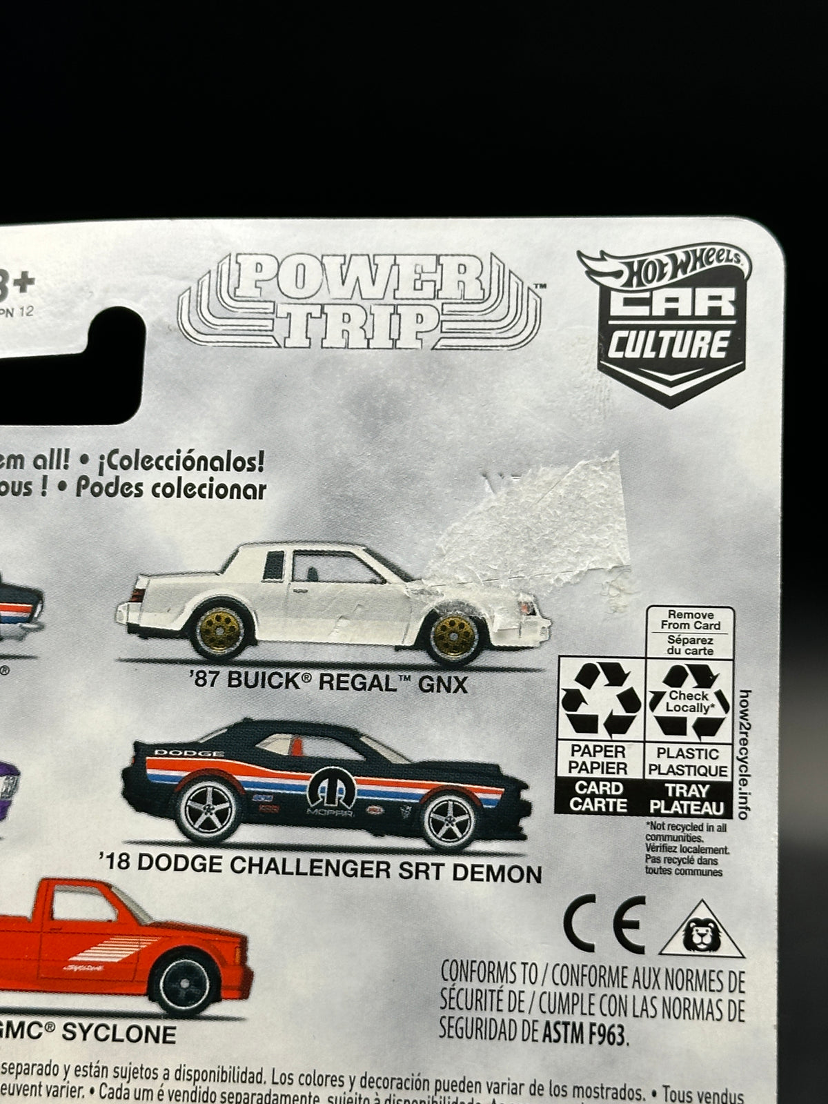 HOT WHEELS - 87 BUICK REGAL GNX (2020) - HW CAR CULTURE POWER TRIP 2/5