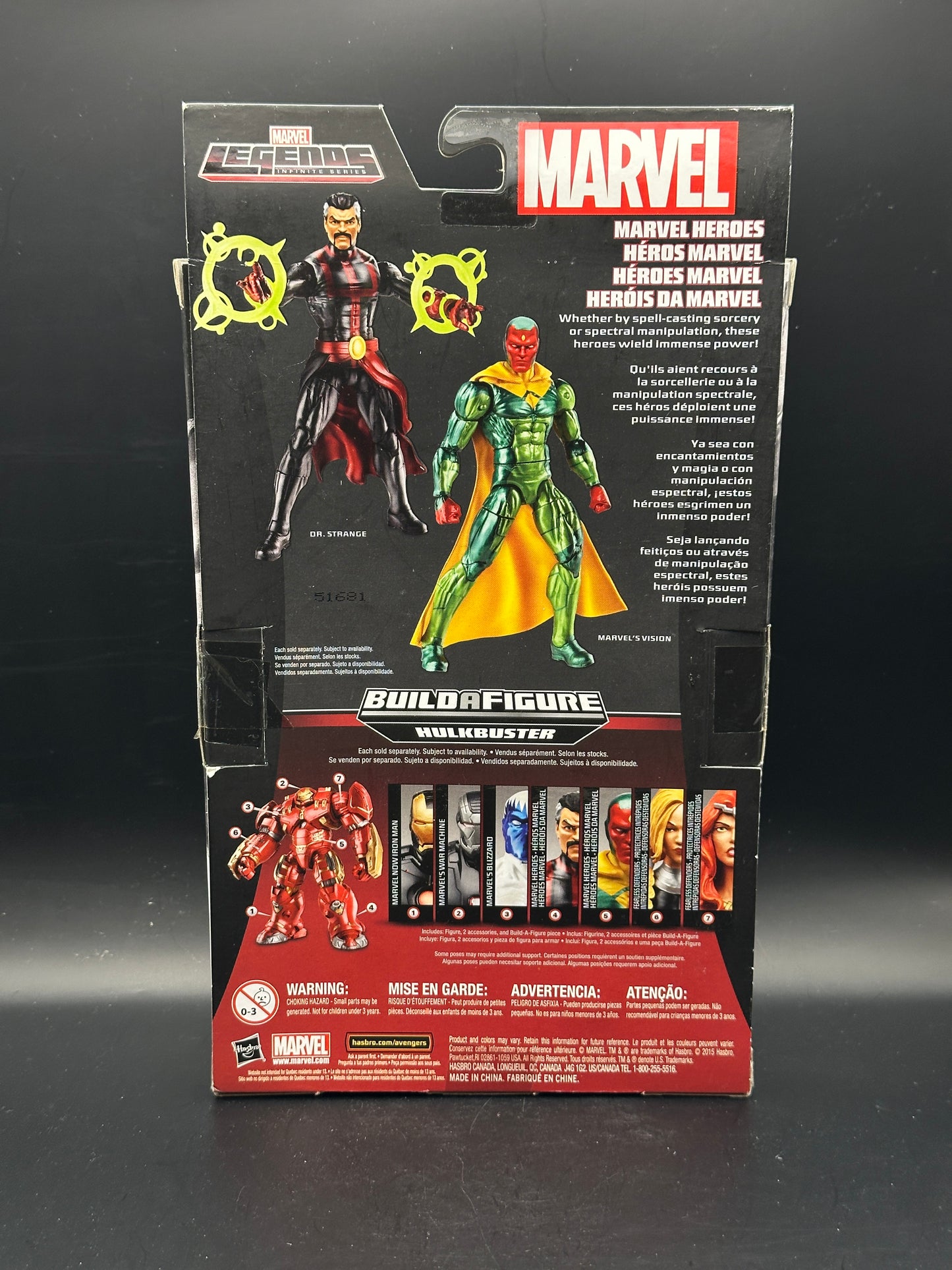 MARVEL LEGENDS - DR STRANGE - HULKBUSTER BAF - ACTION FIGURE
