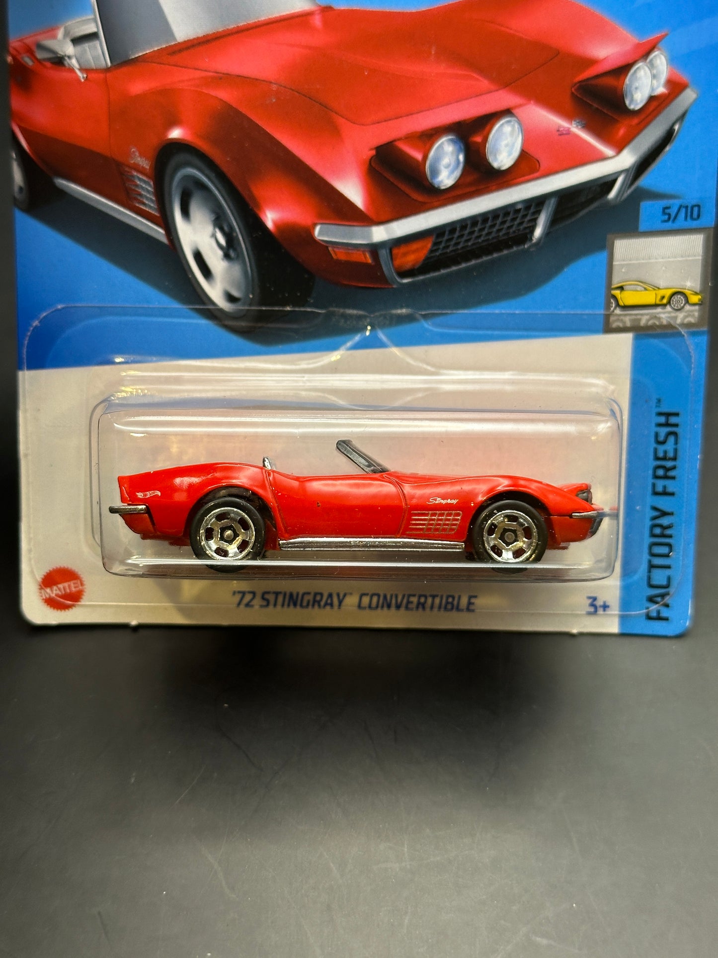 HOT WHEELS - 72 STINGRAY CONVERTIBLE (2024) - FACTORY FRESH 5/10