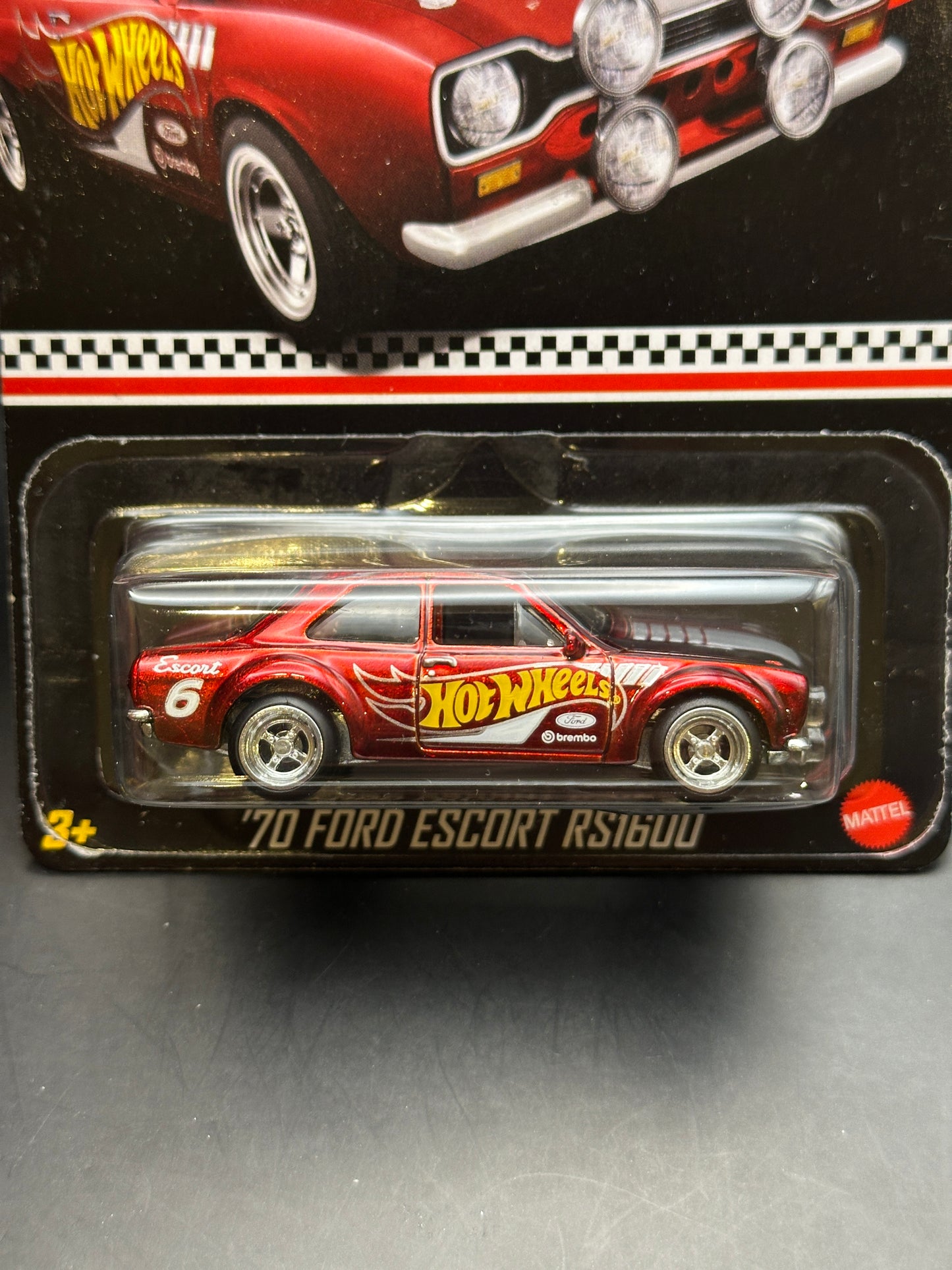 HOT WHEELS - 70 FORD ESCORT RS1600 (2024) - COLLECTOR EDITION