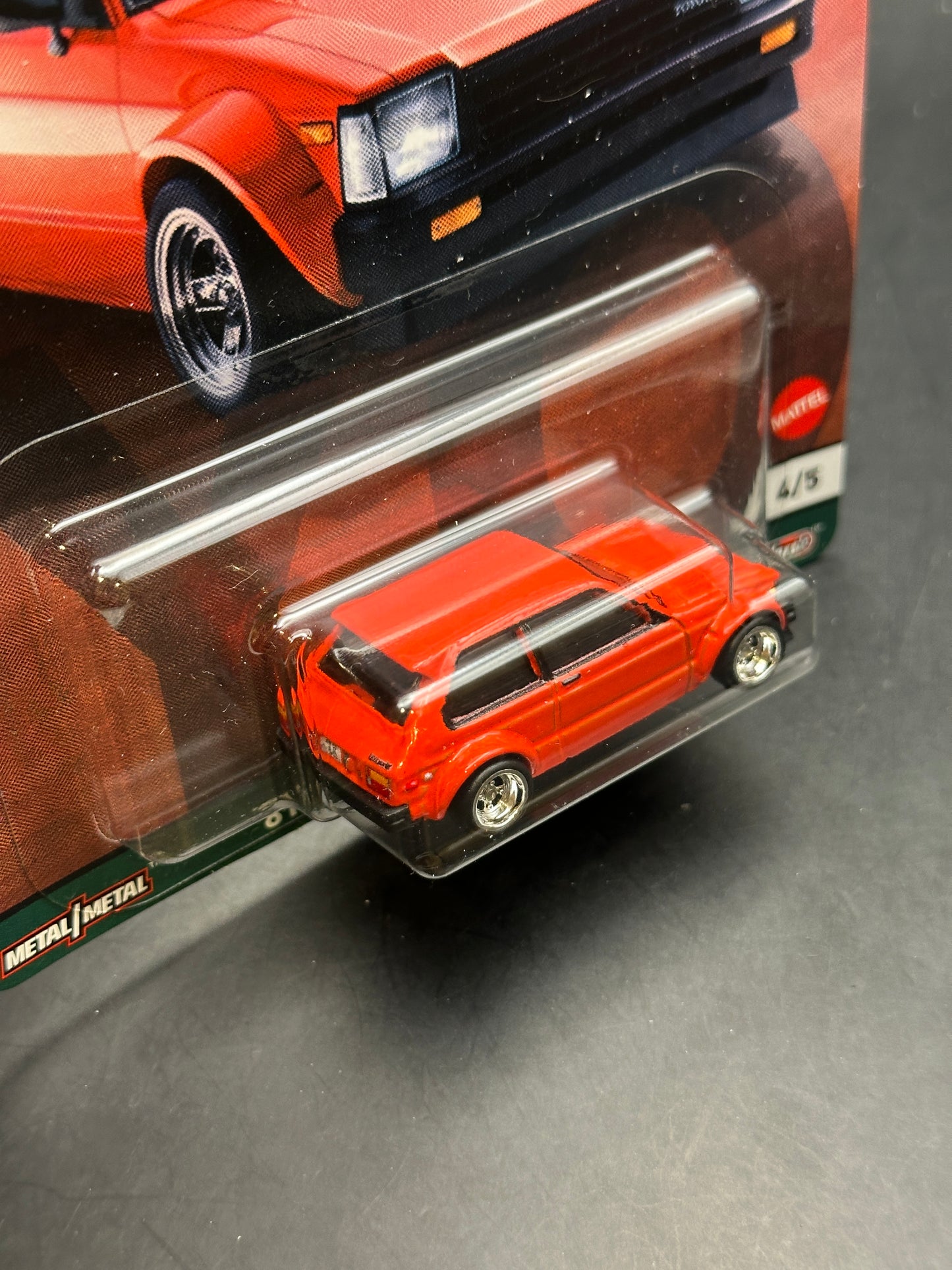 HOT WHEELS - 81 TOYOTA STARLET KP61 (2021) - HW CAR CULTURE TOYOTA 4/5