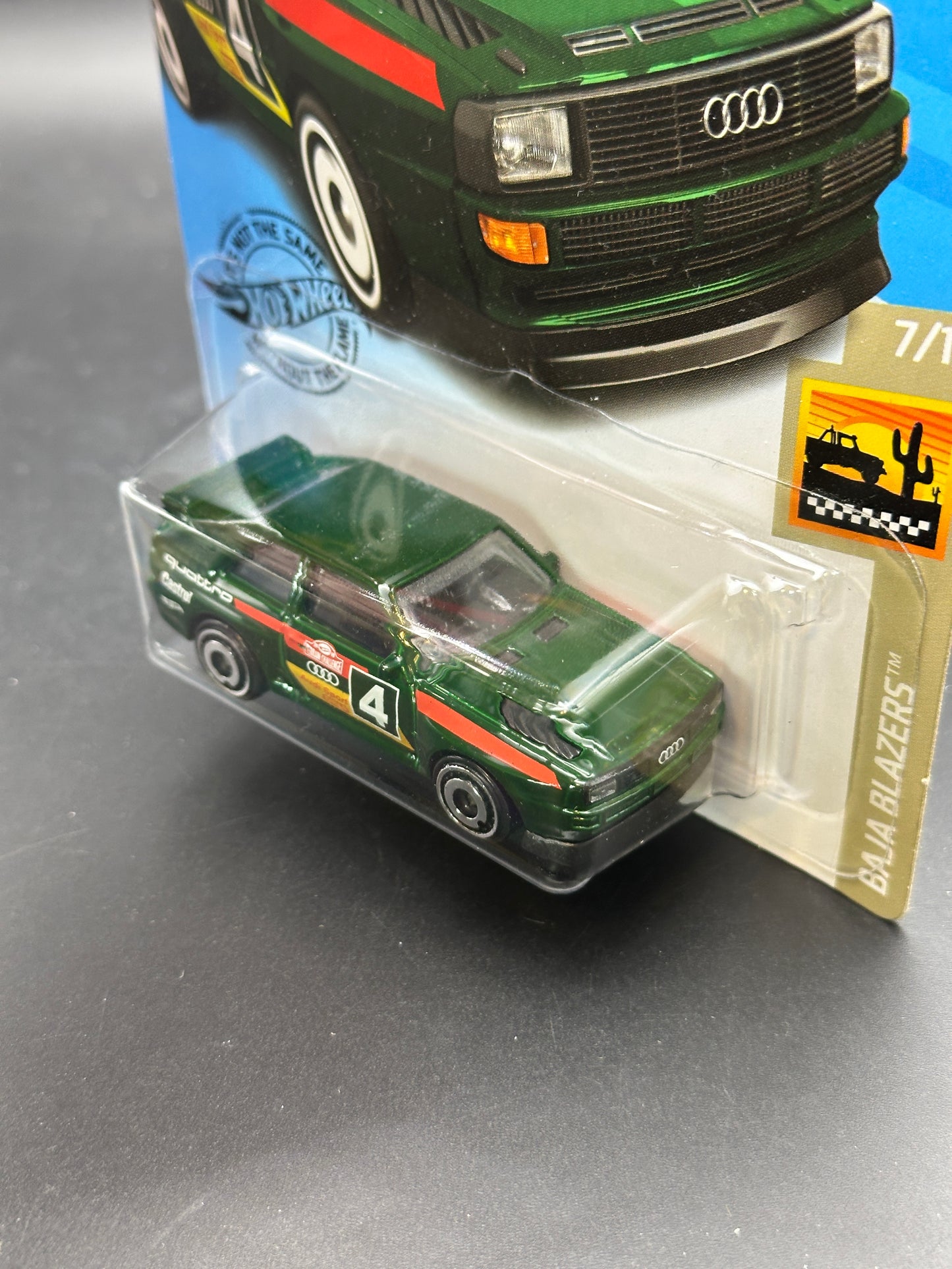 HOT WHEELS - 84 AUDI SPORT QUATTRO (2019) - HW BAJA BLAZERS 7/10