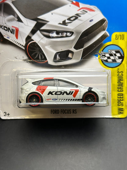 HOT WHEELS - FORD FOCUS RS (2017) - HW SPEED GRAPHICS 8/10