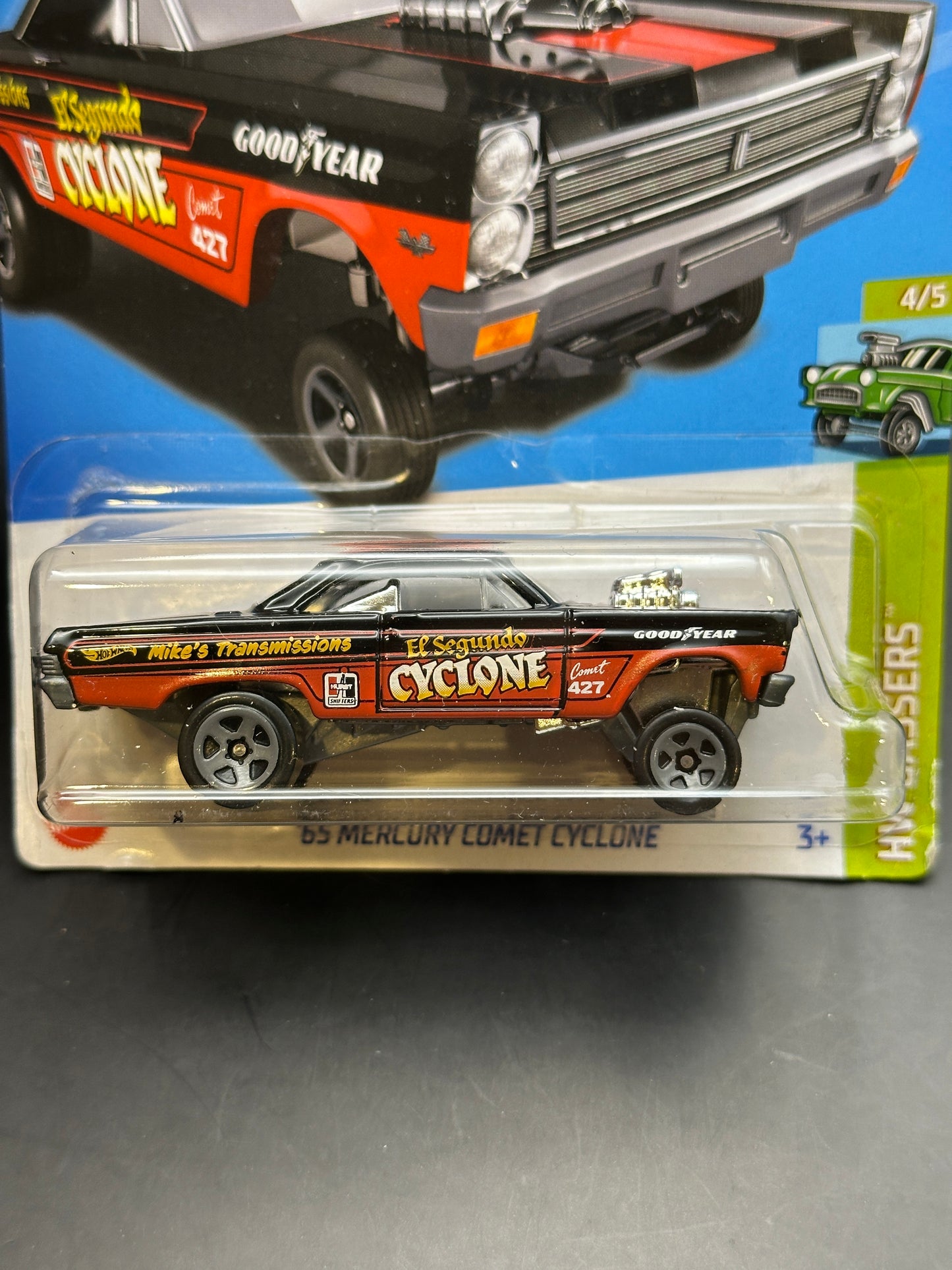 HOT WHEELS - 65 MERCURY COMET CYCLONE (2023) - HW GASSERS 4/5