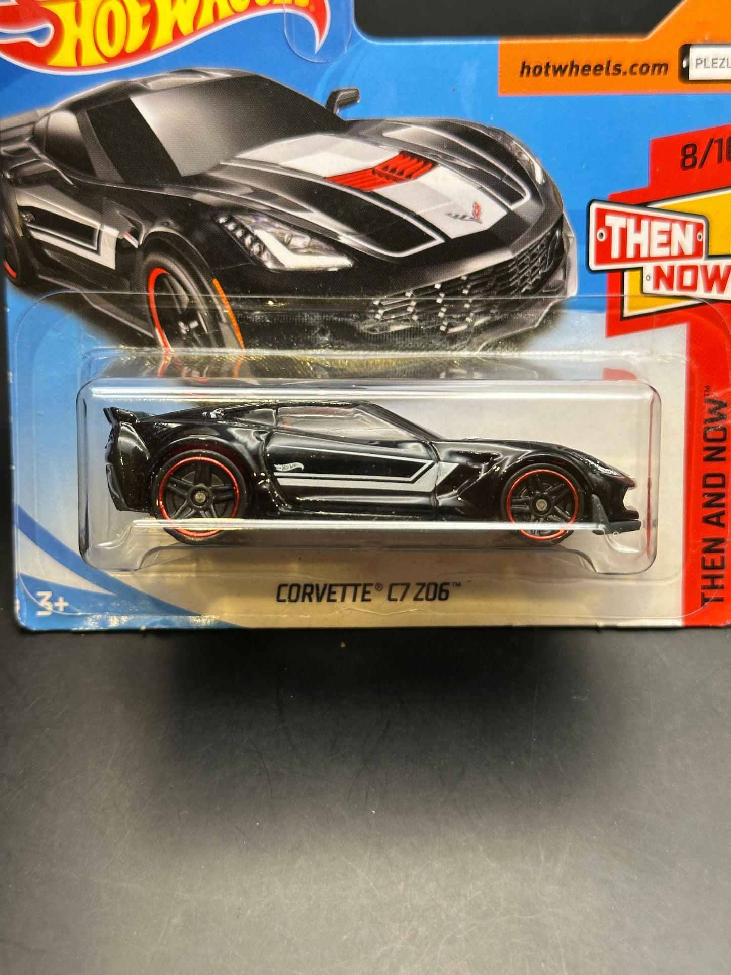 HOT WHEELS - CORVETTE C7 Z06 (2018) - HW THEN AND NOW 8/10