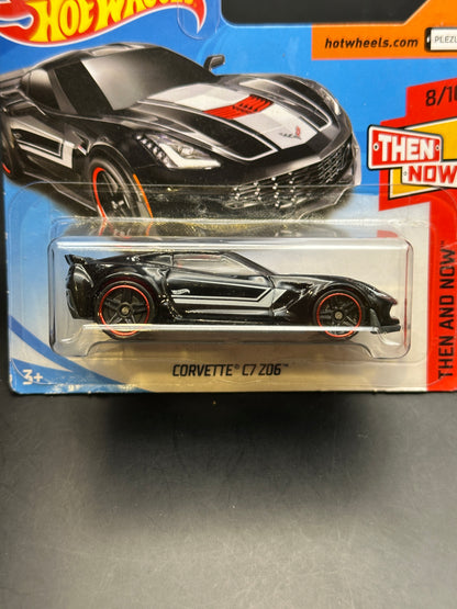 HOT WHEELS - CORVETTE C7 Z06 (2018) - HW THEN AND NOW 8/10