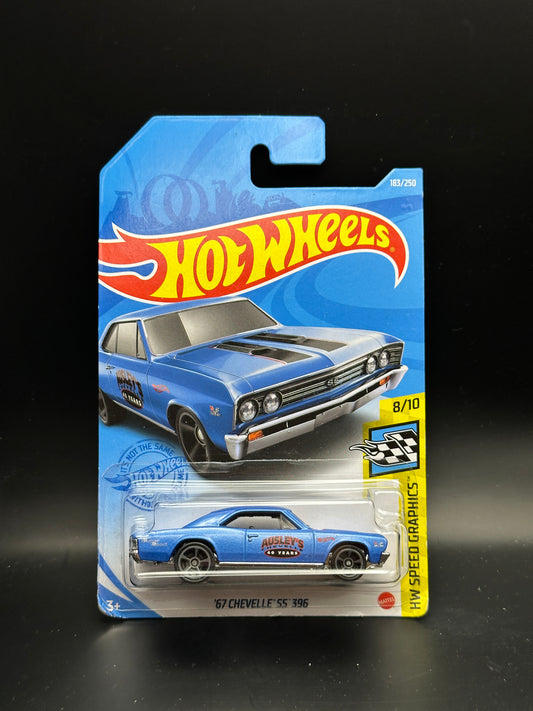 HOT WHEELS - 67 CHEVELLE SS 396 (2021) - HW SPEED GRAPHICS 8/10