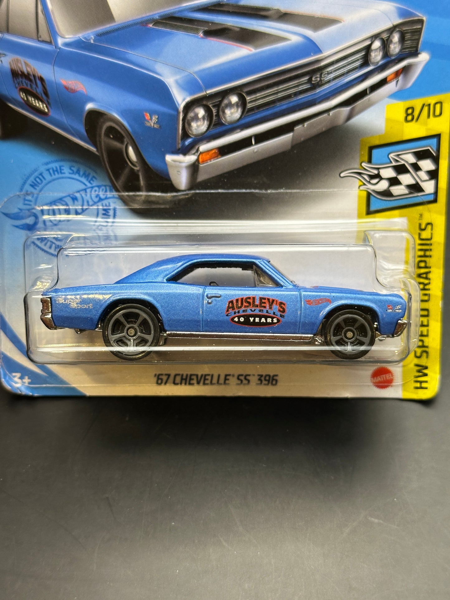 HOT WHEELS - 67 CHEVELLE SS 396 (2021) - HW SPEED GRAPHICS 8/10