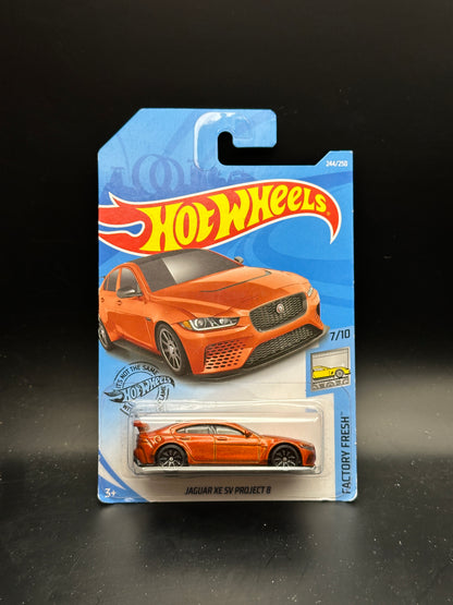 HOT WHEELS - JAGUAR XE SV PROJECT 8 (2019) - HW FACTORY FRESH 7/10