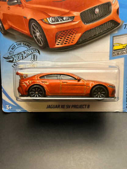 HOT WHEELS - JAGUAR XE SV PROJECT 8 (2019) - HW FACTORY FRESH 7/10