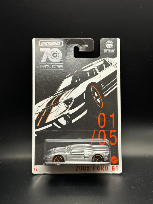 MATCHBOX 70 YEARS SPECIAL EDITION - 2005 FORD GT - 01/05 DIECAST