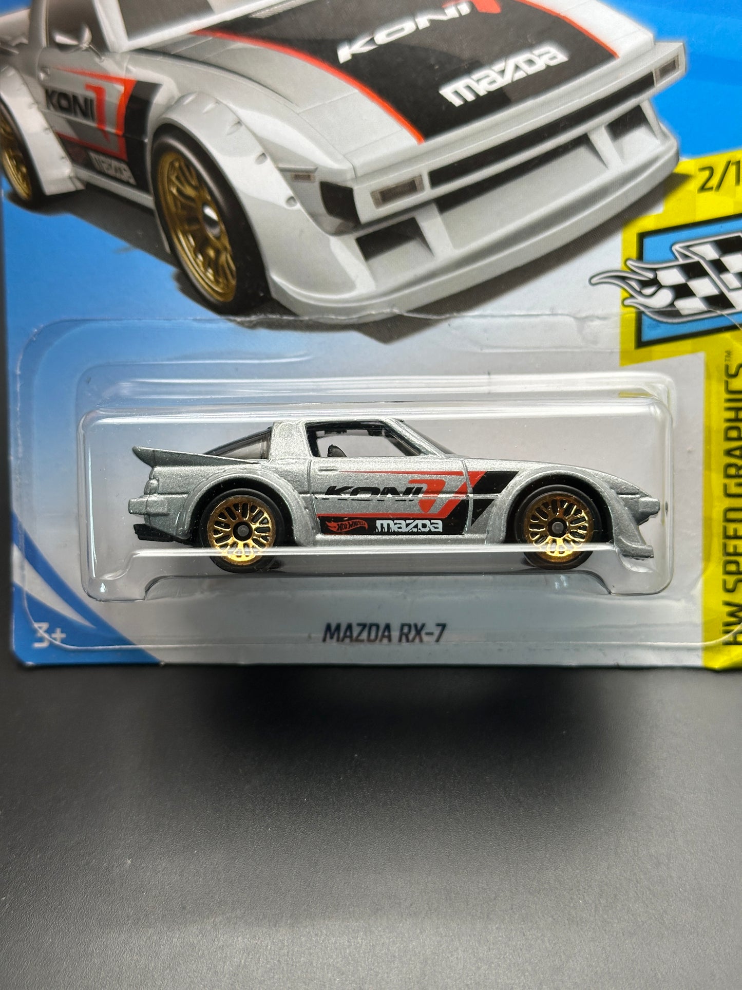 HOT WHEELS - MAZDA RX7 (2019) - HW SPEED GRAPHICS 2/10