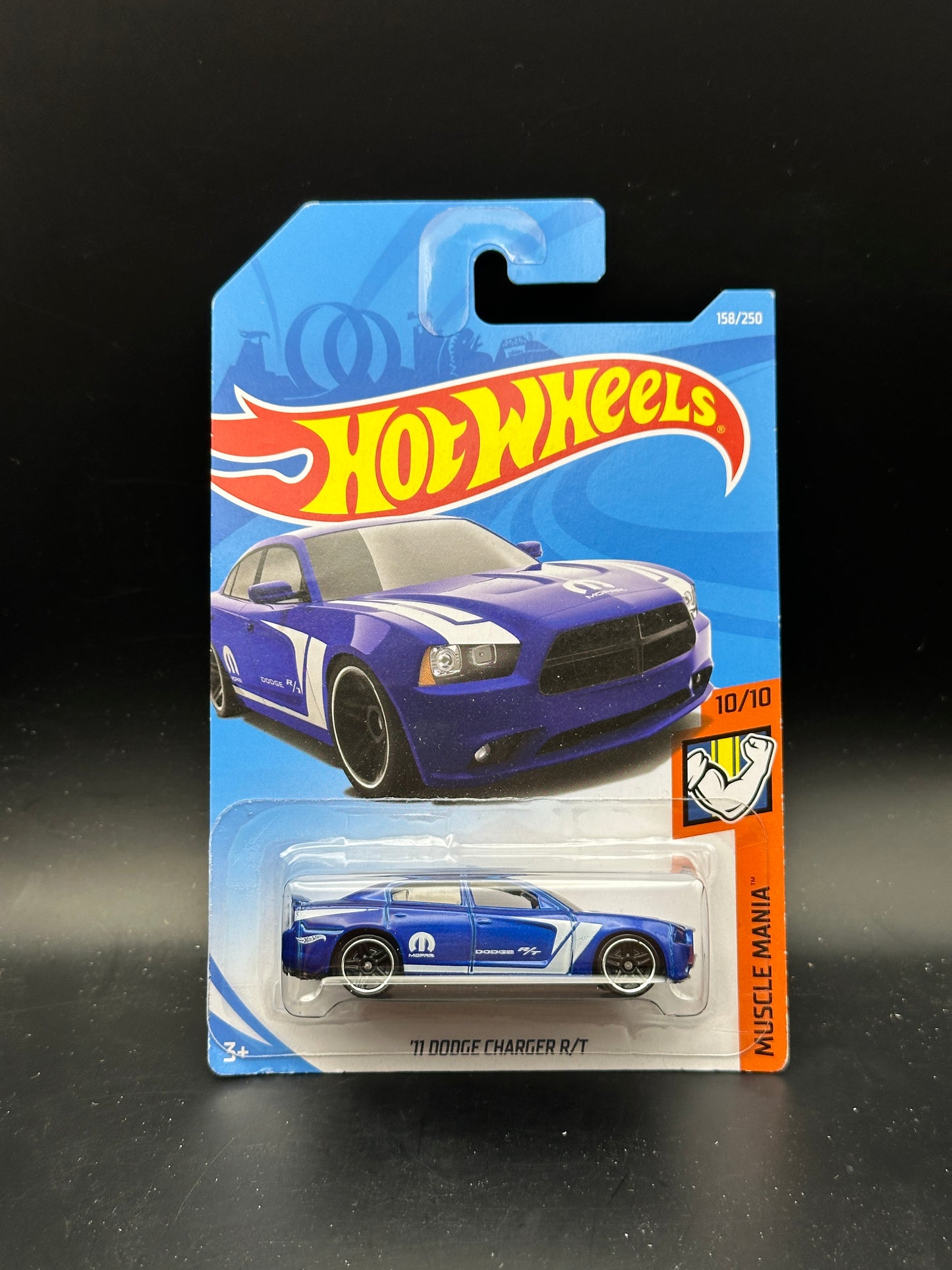 HOT WHEELS - 11 DODGE CHARGER R/T (2019) - HW MUSCLE MANIA 10/10