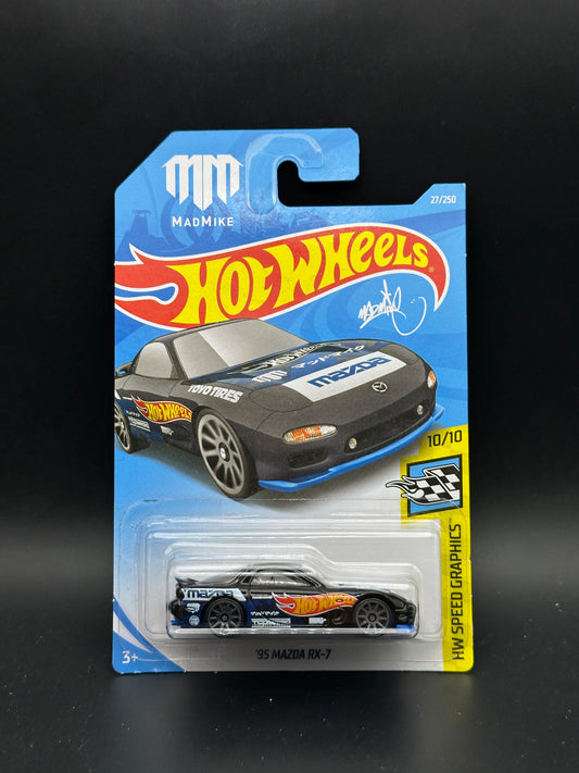 HOT WHEELS - 95 MAZDA RX7 (2019) - HW SPEED GRAPHICS 10/10