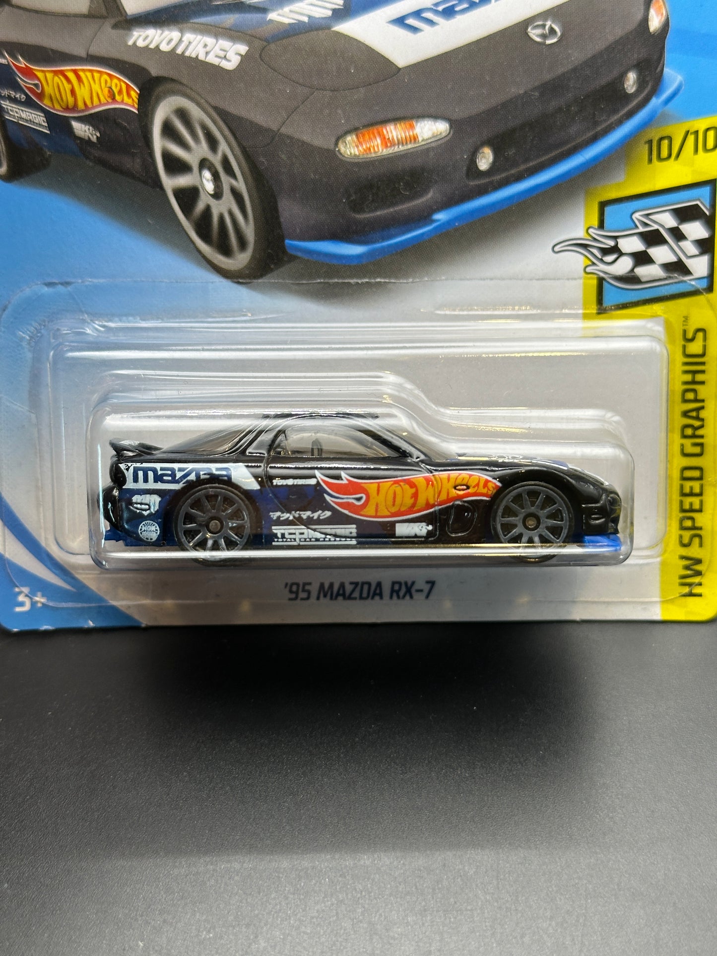 HOT WHEELS - 95 MAZDA RX7 (2019) - HW SPEED GRAPHICS 10/10
