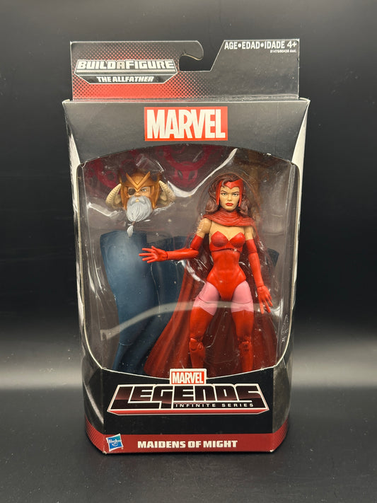MARVEL LEGENDS - SCARLET WITCH - THE ALLFATHER BAF - ACTION FIGURE