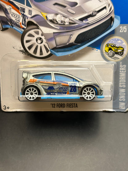 HOT WHEELS - 12 FORD FIESTA (2016) - HW SNOW STORMERS 2/5