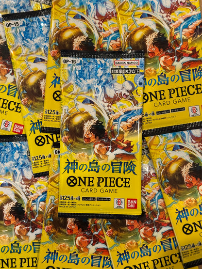 ONE PIECE TCG - ADVENTURE ON KAMI’S ISLAND - OP 15 - JAPANESE BOOSTER PACK