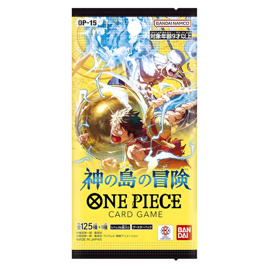 ONE PIECE TCG - ADVENTURE ON KAMI’S ISLAND - OP 15 - JAPANESE BOOSTER PACK