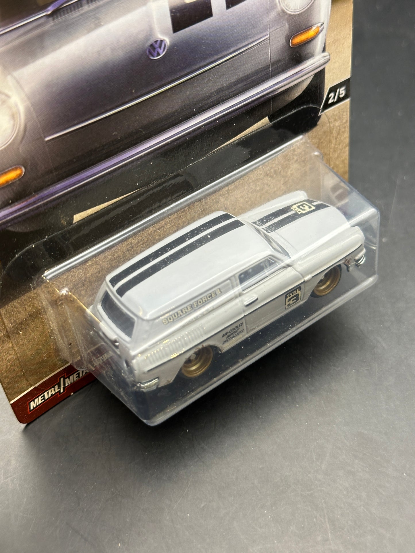 HOT WHEELS - CUSTOM 69 VOLKSWAGEN SQUAREBACK (2017) - CAR CULTURE - AIR COOLED 2/5