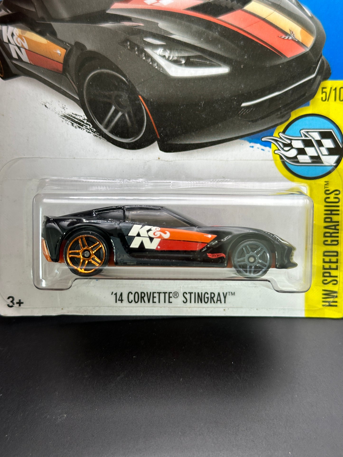 HOT WHEELS - 14 CORVETTE STINGRAY (2016) - HW SPEED GRAPHICS 5/10