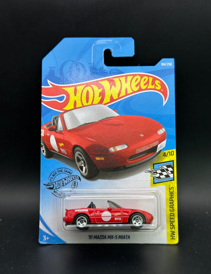 HOT WHEELS - 91 MAZDA MX5 MIATA (2019) - HW SPEED GRAPHICS 4/10
