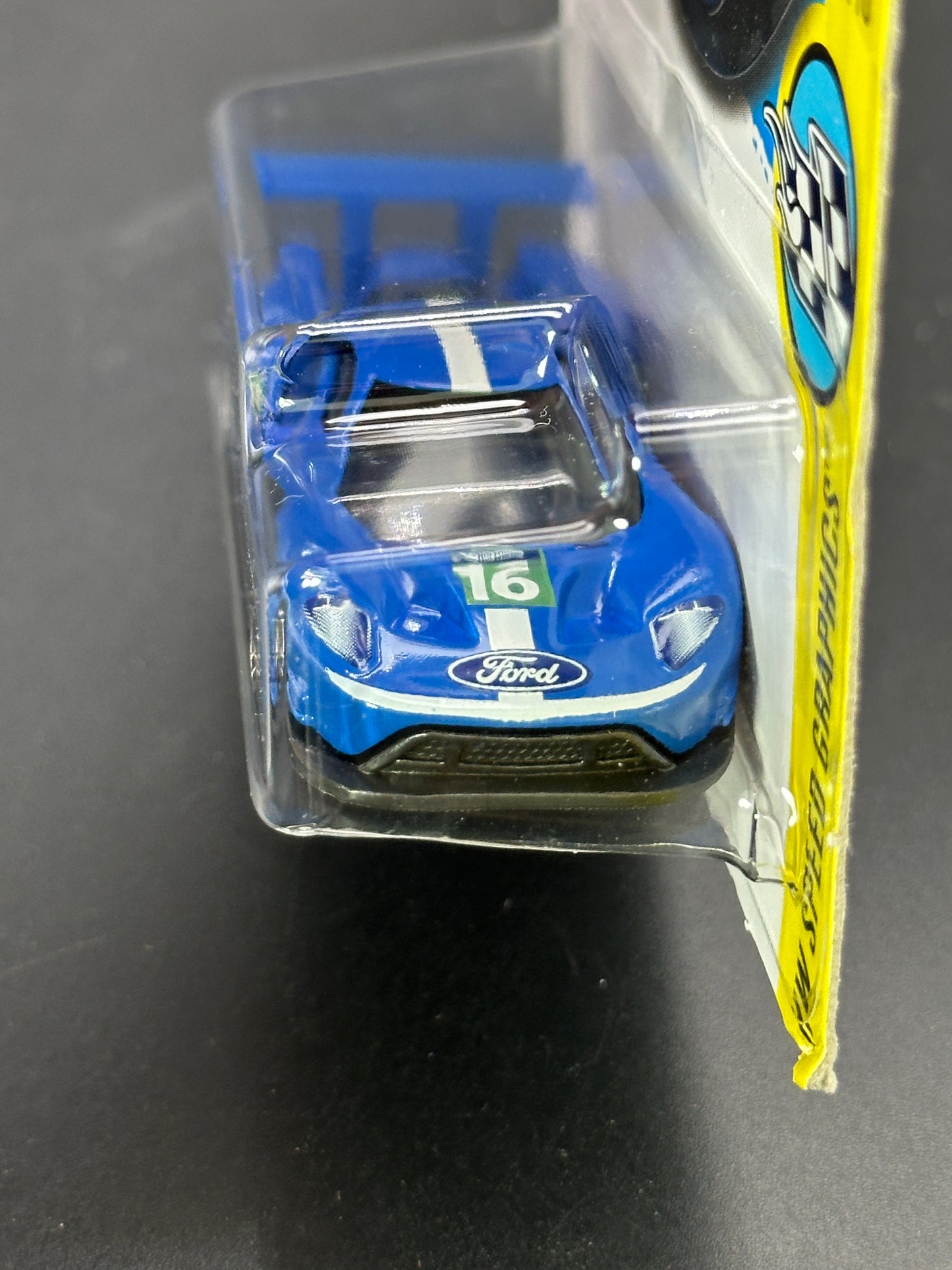HOT WHEELS - 2016 FORD GT RACE (2017) - HW SPEED GRAPHICS 1/10