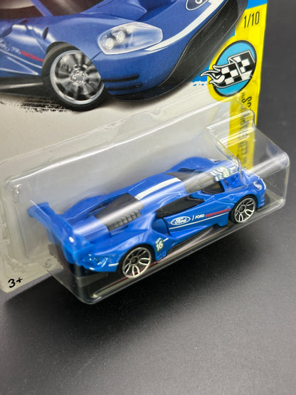 HOT WHEELS - 2016 FORD GT RACE (2017) - HW SPEED GRAPHICS 1/10