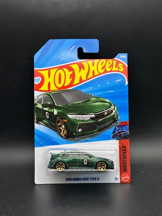 HOT WHEELS - 2018 HONDA CIVIC TYPE R (2026) - HW NIGHTSPEED 3/10