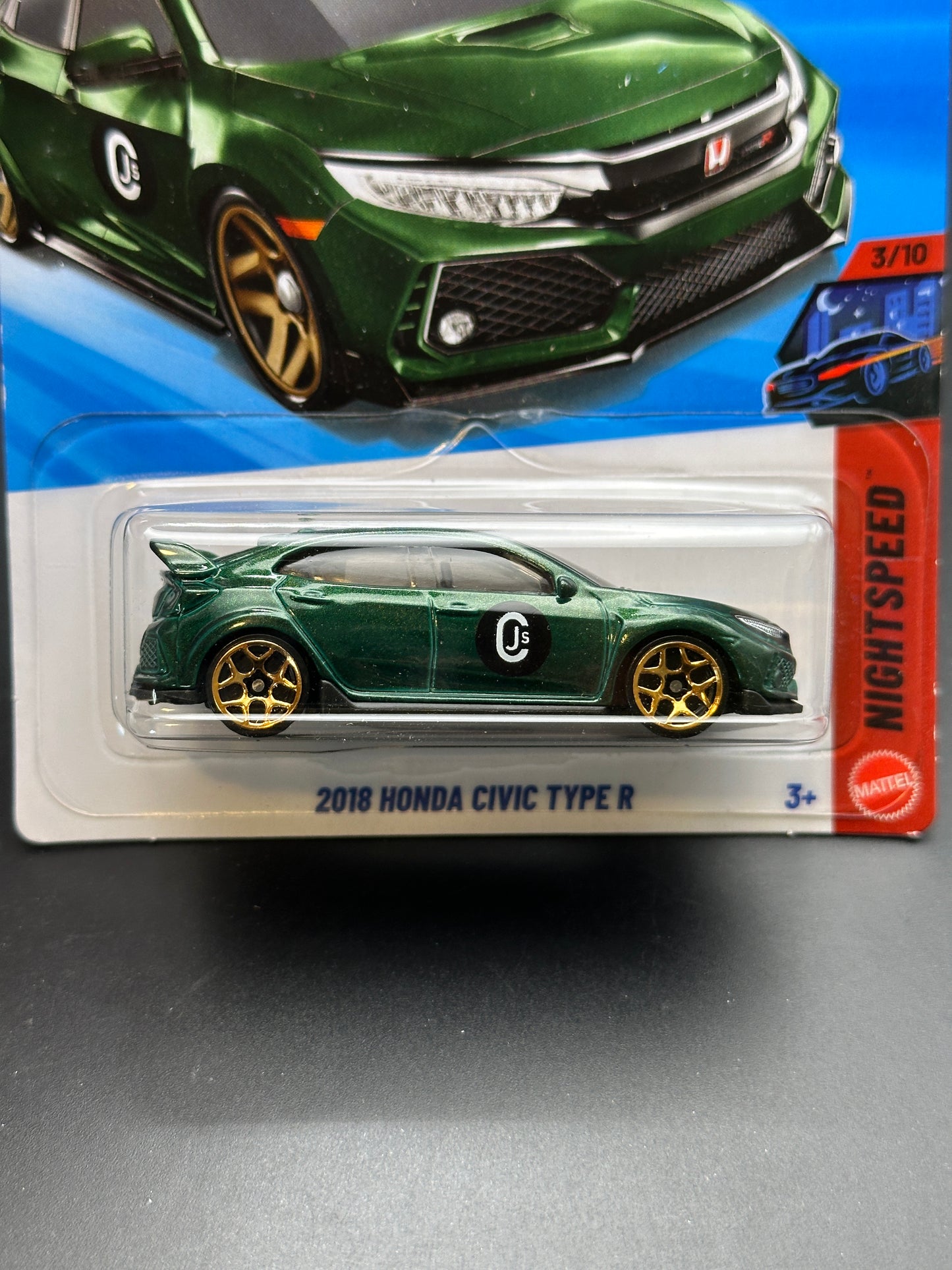 HOT WHEELS - 2018 HONDA CIVIC TYPE R (2026) - HW NIGHTSPEED 3/10