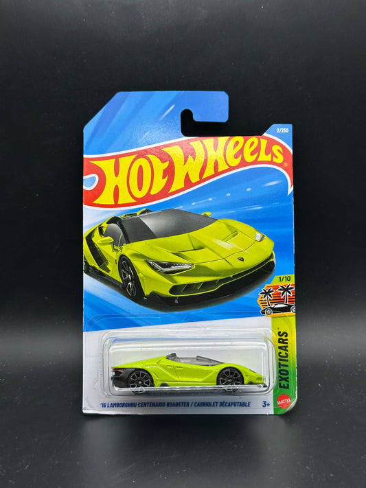 HOT WHEELS - 16 LAMBORGHINI CENTENARIO ROADSTER (2026) - HW EXOTIC CARS 1/10
