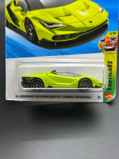 HOT WHEELS - 16 LAMBORGHINI CENTENARIO ROADSTER (2026) - HW EXOTIC CARS 1/10