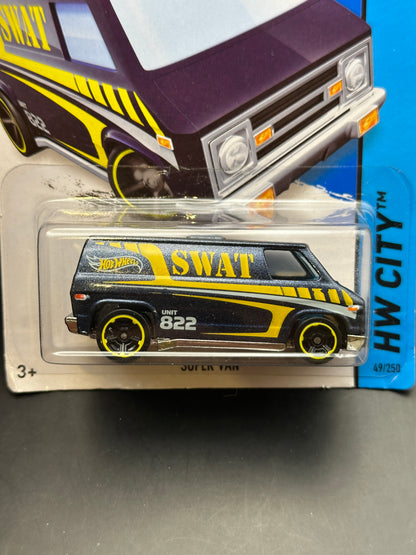 HOT WHEELS - SUPER VAN (2014) - HW CITY