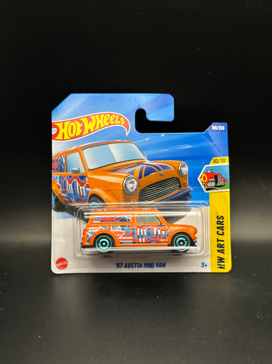 HOT WHEELS - 67 AUSTIN MINI VAN (2025) - HW ART CARS 10/10