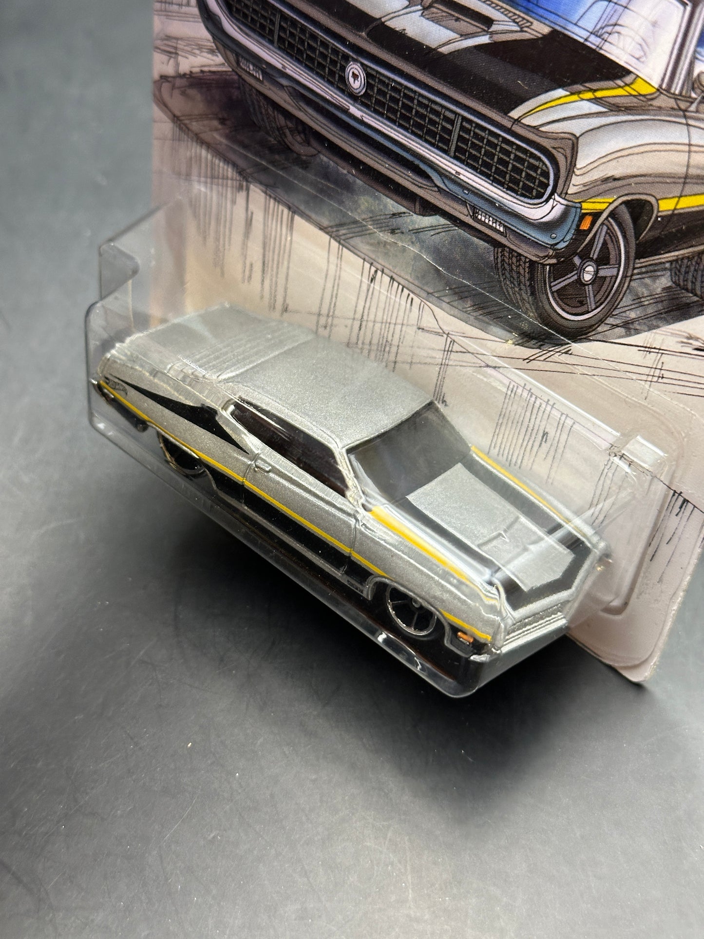HOT WHEELS - 70 FORD TORINO (2018) - DETROIT MUSCLE SERIES 6/6