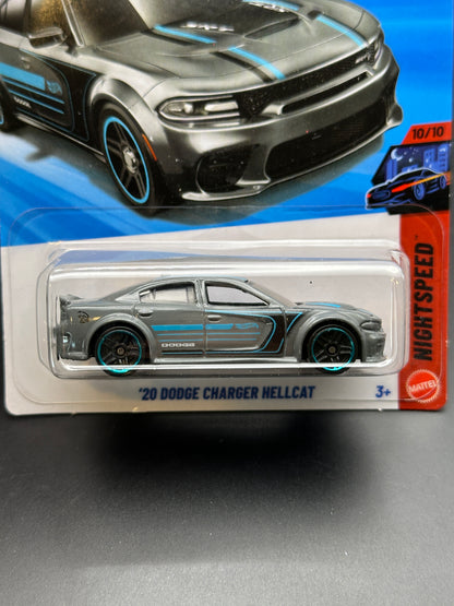 HOT WHEELS - 20 DODGE CHARGER HELLCAT (2026) - HW NIGHTSPEED 10/10