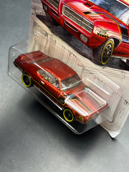 HOT WHEELS - 69 PONTIAC GTO (2018) - DETROIT MUSCLE SERIES 4/6
