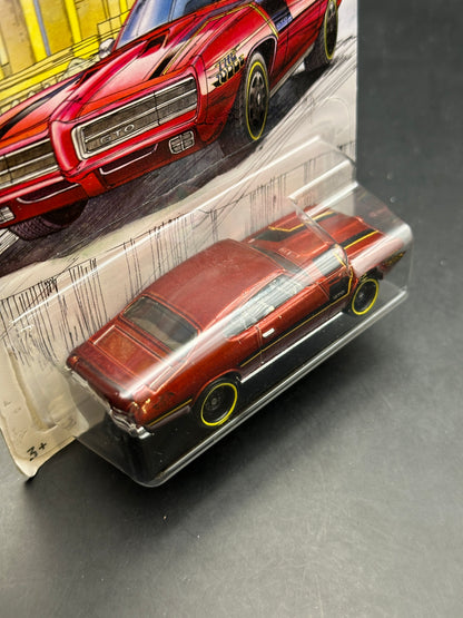 HOT WHEELS - 69 PONTIAC GTO (2018) - DETROIT MUSCLE SERIES 4/6