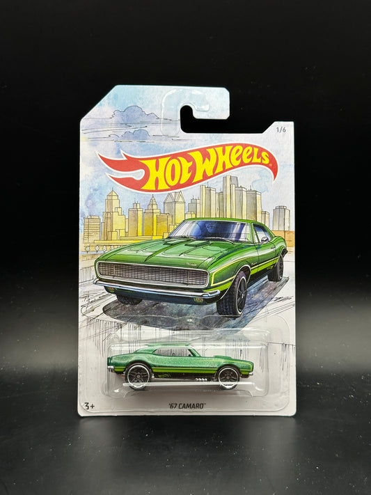 HOT WHEELS - 67 CAMARO (2018) - DETROIT MUSCLE SERIES 1/6
