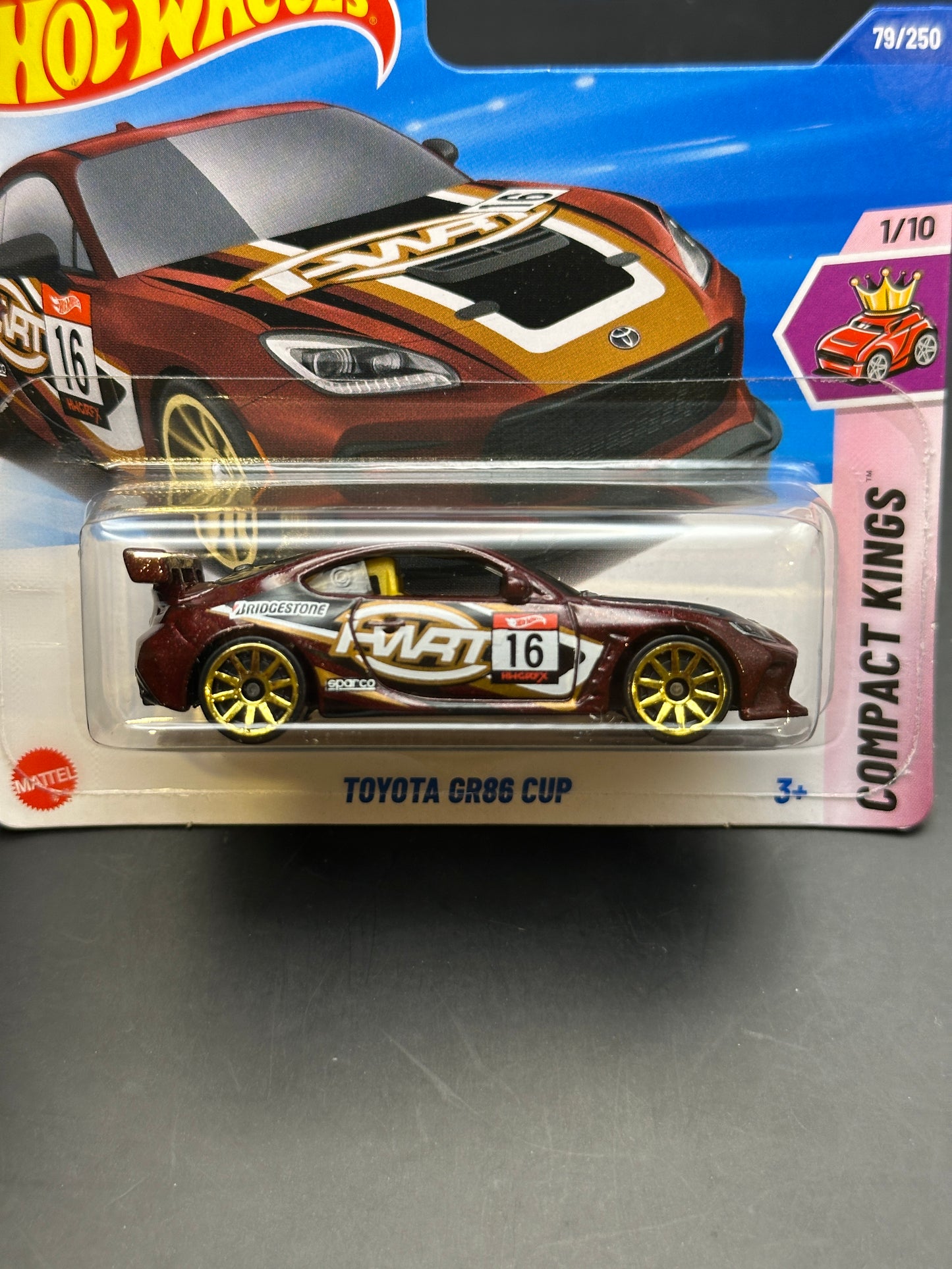 HOT WHEELS - TOYOTA GR86 CUP (2025) - HW COMPACT KINGS 1/10